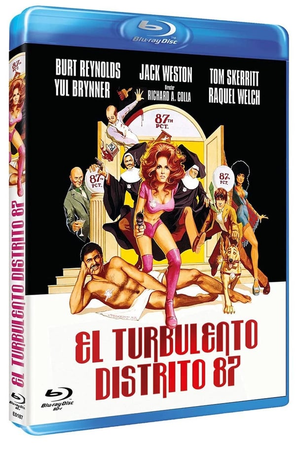 FUZZ (1972) BLU RAY BURT REYNOLDS, RAQUEL WELCH Brand New