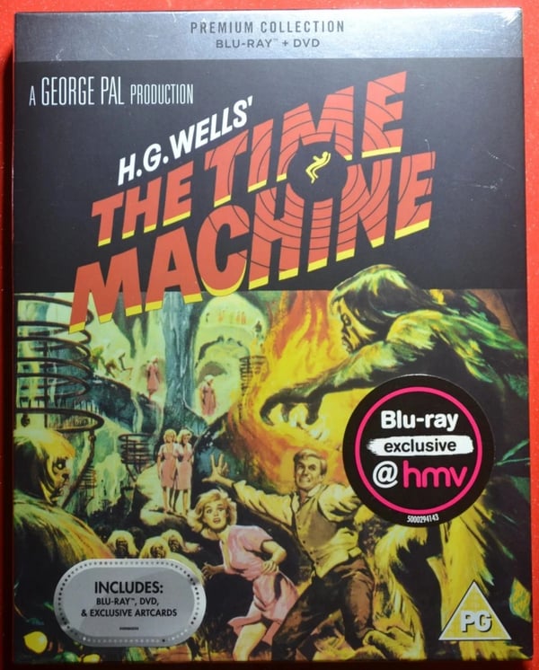 The Time Machine Premium Collection Bluray + DVD Brand New