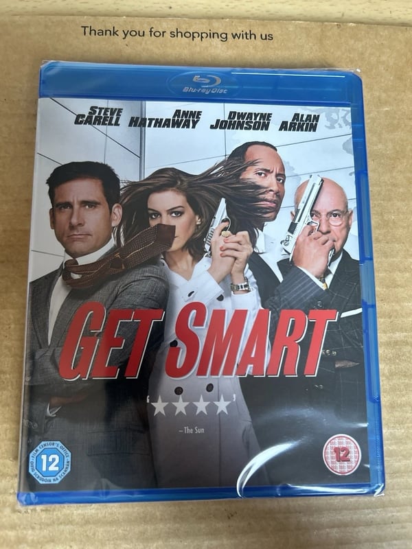 Get Smart (2008) Rare Blu Ray Steve Carell Anne Hathaway Brand New