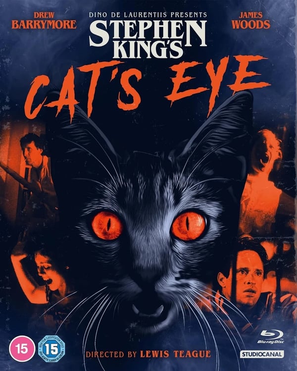 Cat's Eye (15) 1985 Bluray Region 2 PAL Brand New