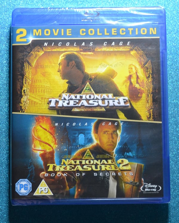 National Treasure 1 & 2 Bluray Brand New