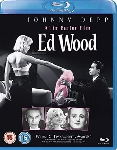 Ed Wood (15) 1994 Bluray Region 2 PAL Brand New