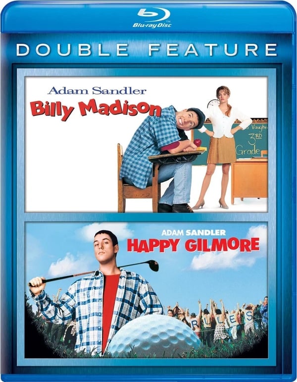 Billy Madison/ Happy Gilmore Adam Sandler Bluray Brand New