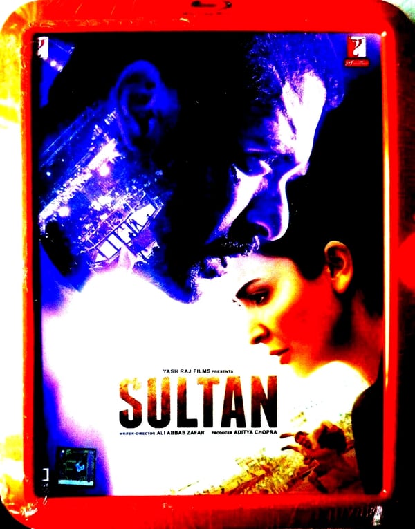 SULTAN SALMAN KHAN, ANUSHKA SHARMA 2 DISC BOLLYWOOD BLU RAY MULTI SUBTITLES Brand New