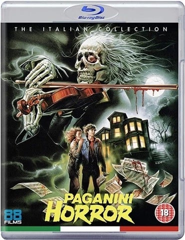 Paganini Horror (18) 1989 Bluray Region 2 PAL Brand New
