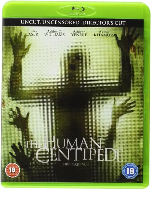 The Human Centipede First Sequence DIRECTOR'S CUT Bluray UNCUT UNCENSORED Brand New