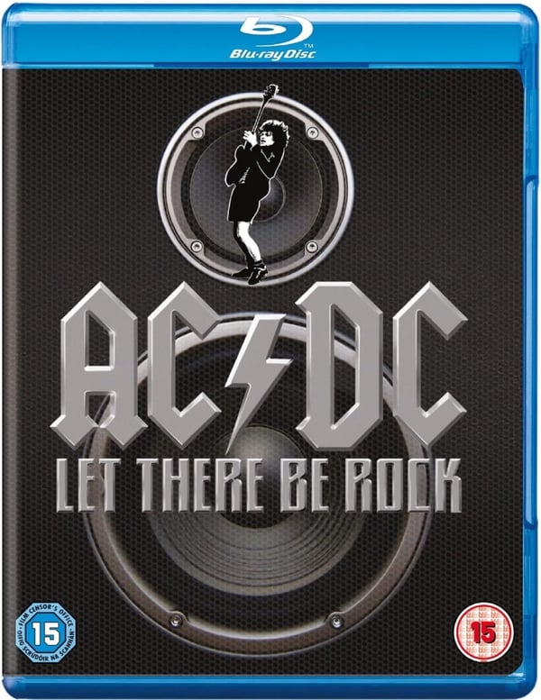 AC/DC LAT BE THERE BE ROCK! Bluray Angus Young Malcolm Young R2 Brand New