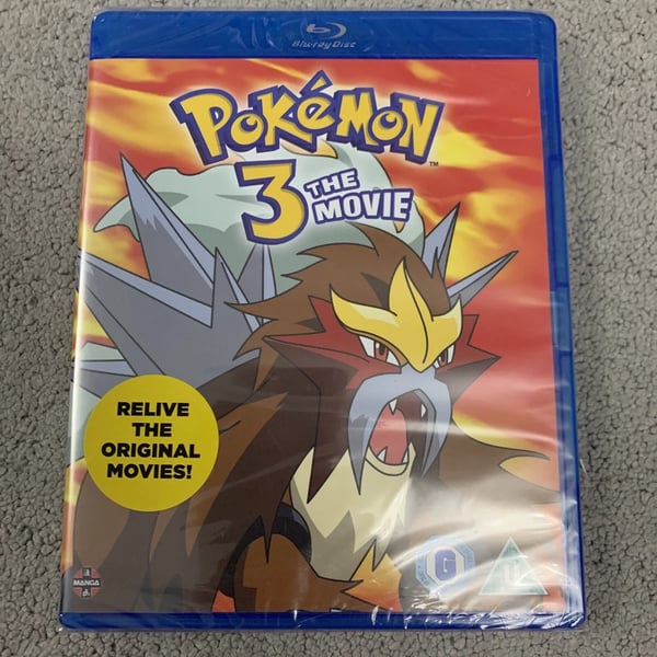 Pokemon 3: The Movie [Bluray] Brand New