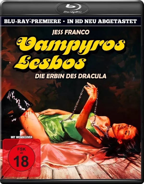 Vampyros Lesbos Die Erbin des Dracula (1971) (In HD neu abgetastet) Blu ray Brand New