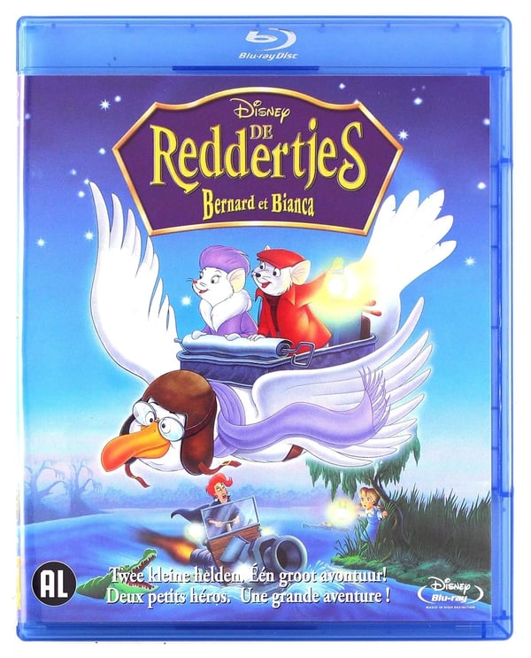 The Rescuers (Dutch audio. Dutch subtitles) (Bluray) Bob hart Eva Gabor Brand New