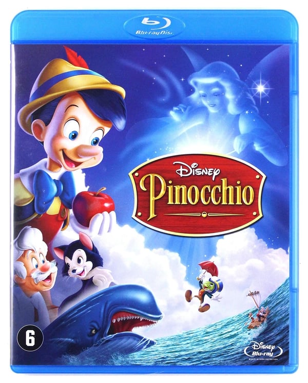 Pinocchio (Bluray) Mel Blanc Don Brodie Stuart Buchanan Walter Catlett Brand New
