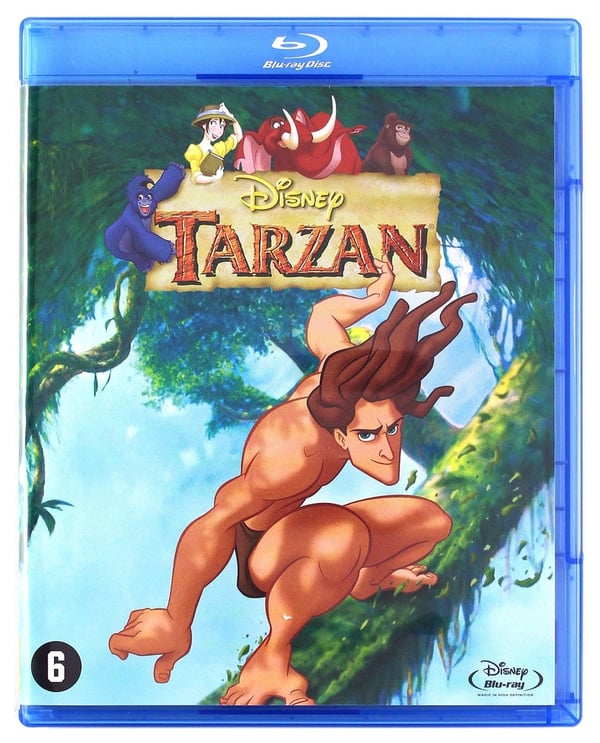 Tarzan (Bluray) Brian Blessed Glenn Close Minnie Driver Tony Goldwyn Chris Buck Brand New