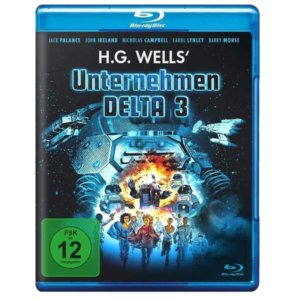 H.G. Wells' Unternehmen Delta 3 (Bluray) Brand New