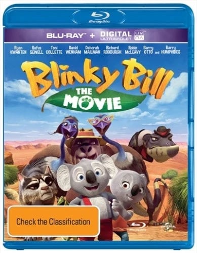Blinky Bill: The Movie (Bluray/UV) [Region B] [Bluray] DVD Brand New
