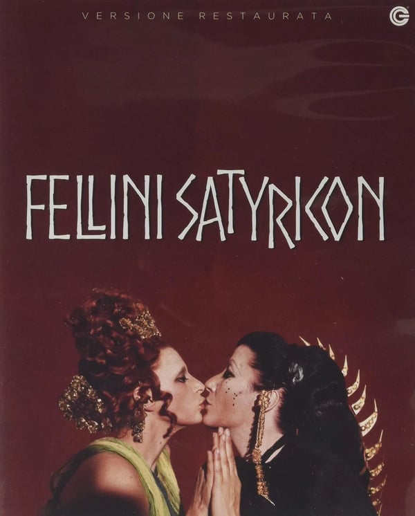 Movie Satyricon (Italian Import) (Bluray) Randone Capucine Wheeler Sanvitale Brand New