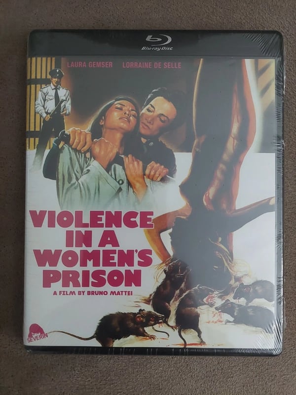 Violence In A Women's Prison Bluray Severin Films Brand New