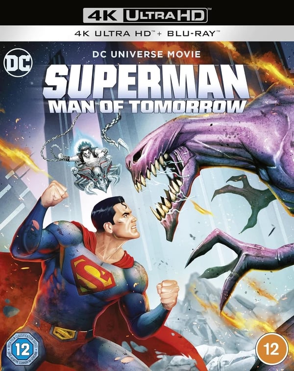 Superman: Man of Tomorrow 4K UHD + Bluray + Slipcase Shrinkwrapped Brand New