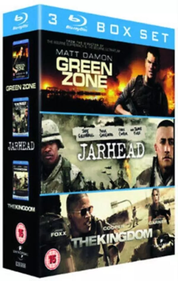 Green Zone/Jarhead/The Kingdom Bluray (N/A) Jamie Foxx Brand New