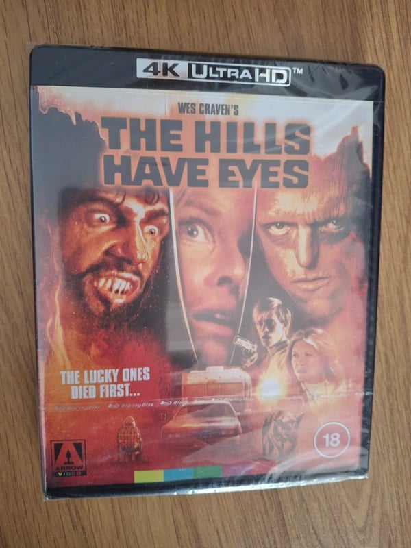 The Hills Have Eyes Arrow (4K UHD Bluray) Wes Craven Brand New