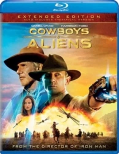 COWBOYS & ALIENS Region A Blu Ray,US Import Brand New