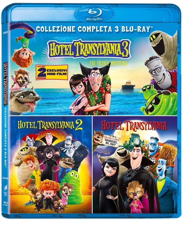 Mark Mothersbaugh Hotel Transylvania Collection (3 BluR (Bluray) Andy Samberg Brand New