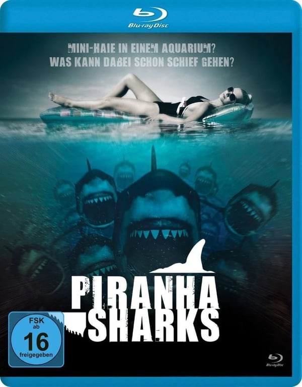 Piranha Sharks (Bluray) Sorbo Kevin Wells John Doss Frederic Galyean Collin Brand New