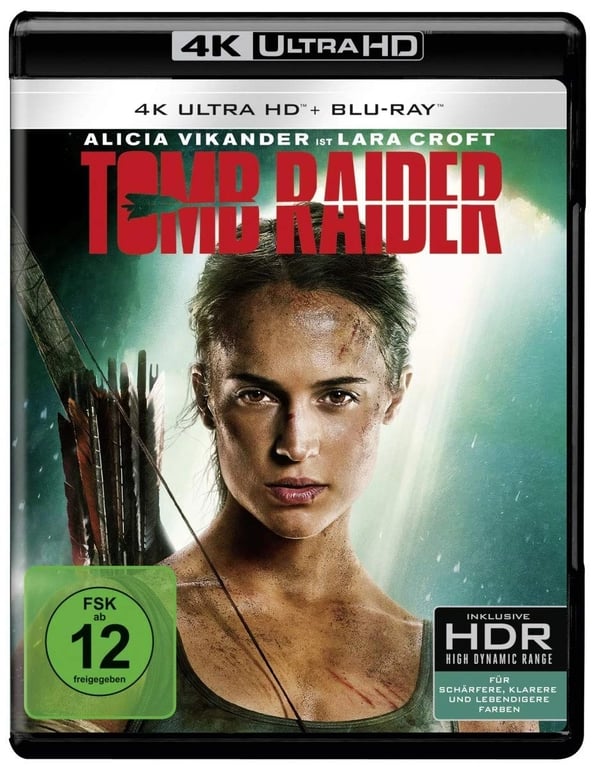 Tomb Raider (4K UltraHD) ( + Bluray 2D) (4K UHD Bluray) Brand New