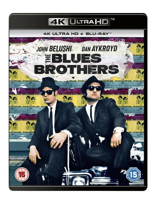 The Blues Brothers (4K UHD Bluray) Charles Napier Ray Charles Aretha Franklin Brand New