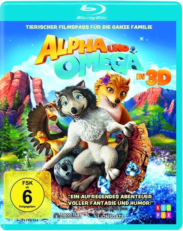Alpha und Omega in 3D (Bluray) Brand New