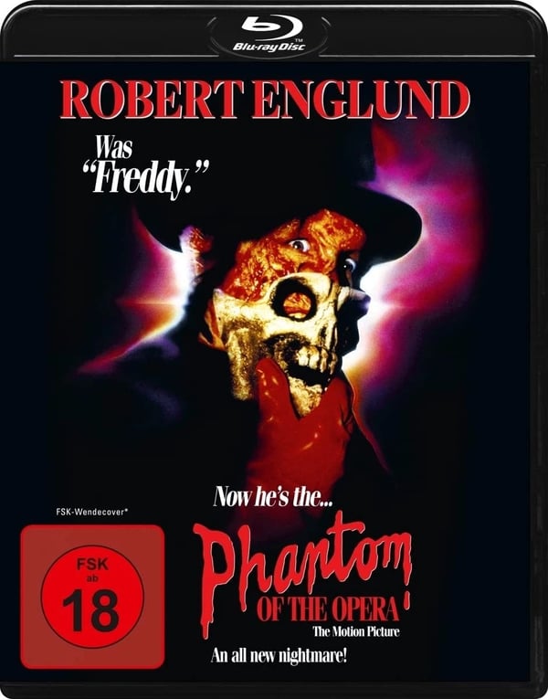 Phantom of the Opera (Bluray) Robert Englund Jill Schoelen Dwight H. Little Brand New