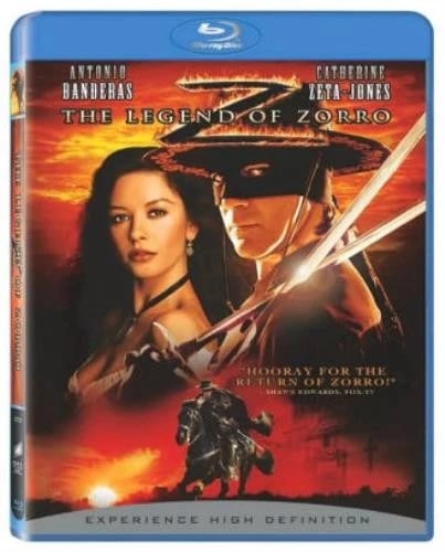 LEGEND OF ZORRO Region A Blu Ray,US Import Brand New