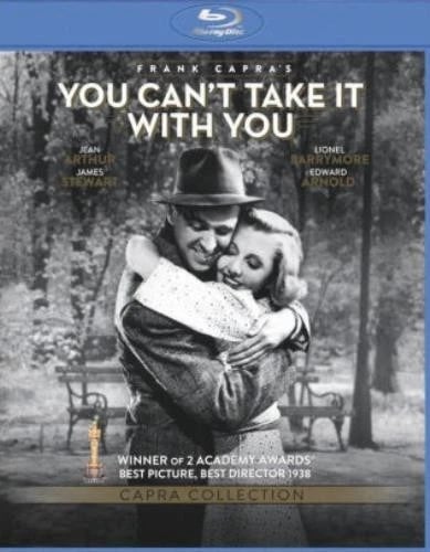 YOU CAN'T TAKE IT WITH YOU Region A Blu Ray,US Import Brand New