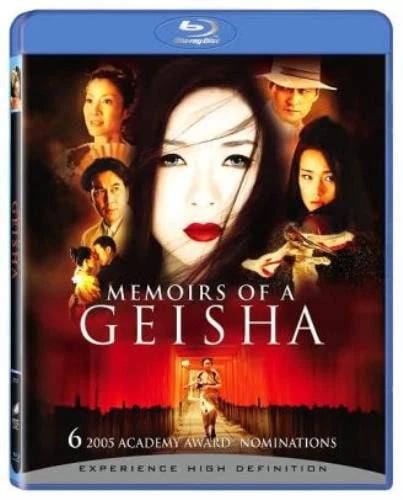 MEMOIRS OF A GEISHA Region A Blu Ray,US Import Brand New