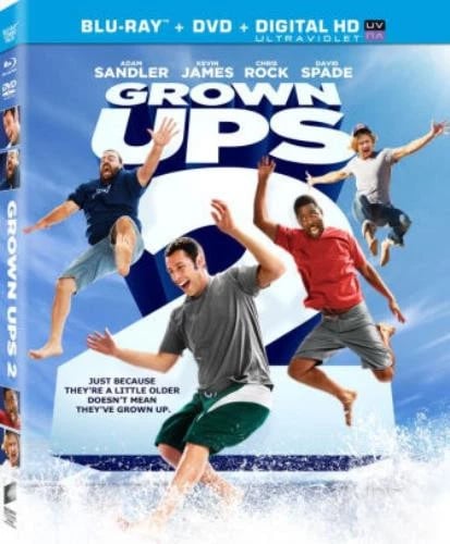 GROWN UPS 2 Region A Blu Ray,US Import Brand New