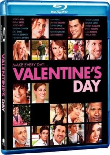 VALENTINE'S DAY (2010) Region free Blu Ray Brand New