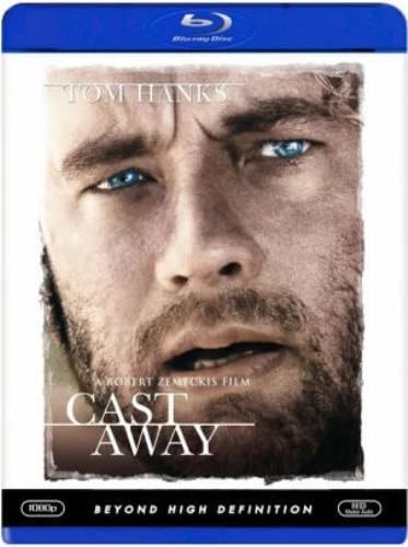 CAST AWAY Region A Blu Ray,US Import Brand New