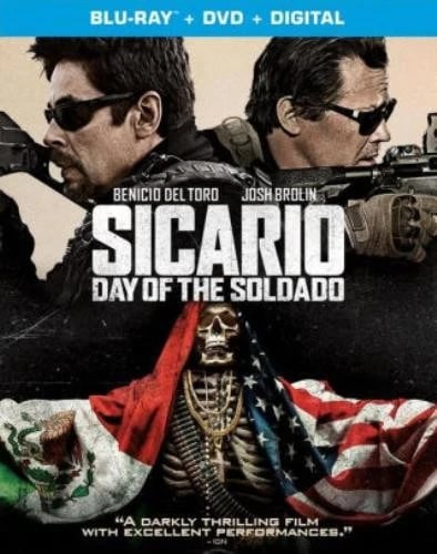 SICARIO: DAY OF THE SOLDADO Region A Blu Ray,US Import Brand New