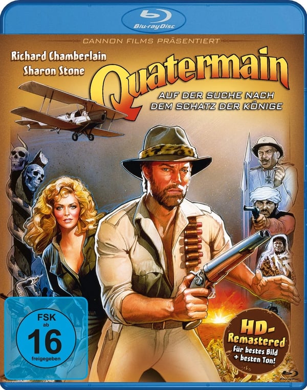 Quintano, G: Quatermain 1 Auf der Suche nach dem Schatz de (Bluray) Ken Gampu Brand New
