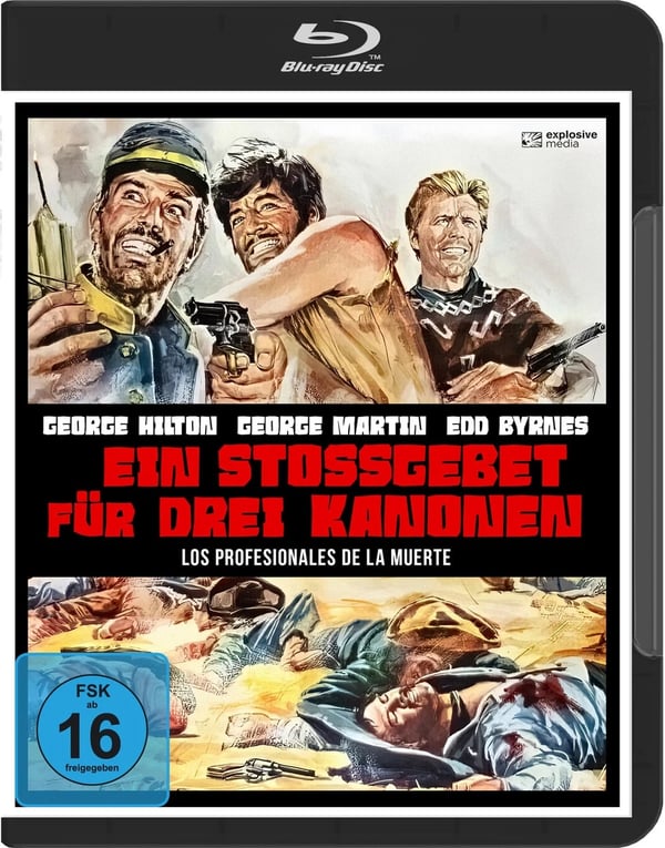 Ein Stossgebet für drei Kanonen (Bluray) Hilton George Byrnes Edd Quesada Milo Brand New