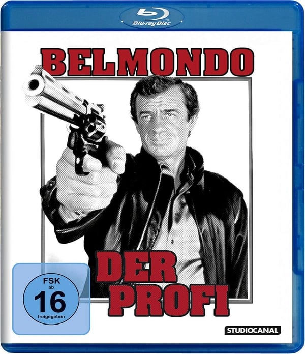 Profi, Der (Bluray) Belmondo JeanPaul Hossein Robert Desailly Jean Clair Brand New