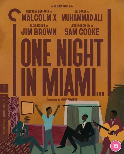 One Night in Miami The Criterion Collection Bluray (2021) Kingsley BenAdir Brand New
