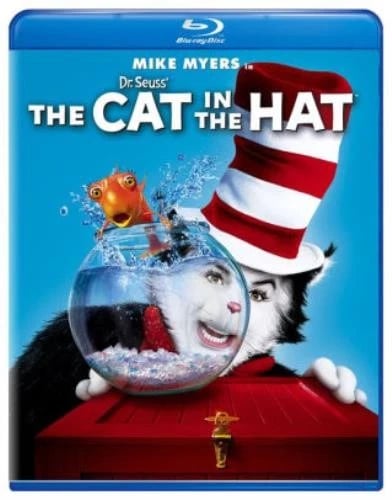 DR SEUSS THE CAT IN THE HAT Region A Blu Ray,US Import Brand New