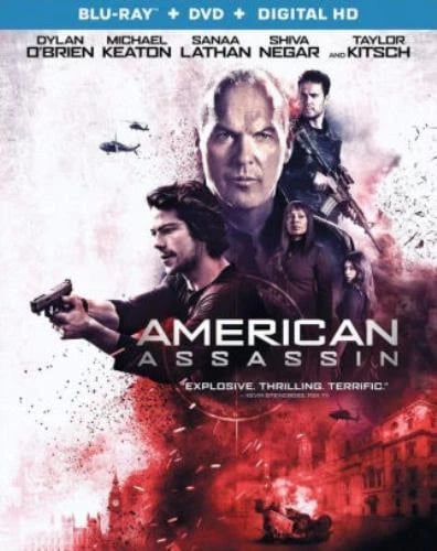 AMERICAN ASSASSIN Region A Blu Ray,US Import Brand New