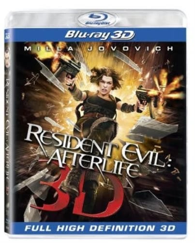 RESIDENT EVIL: AFTERLIFE (3D) Region A Blu Ray 3D,US Import Brand New RESIDENT EVIL: AFTERLIFE (3D) Region A Blu Ray 3D,US Import Brand New