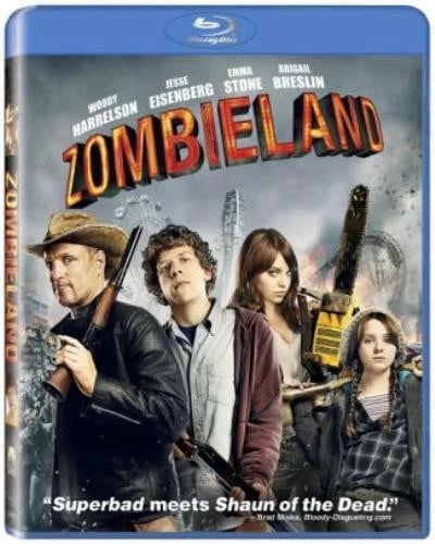 ZOMBIELAND Region A Blu Ray,US Import Brand New