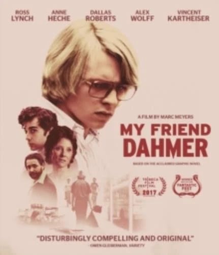 MY FRIEND DAHMER (1) Region Free Blu Ray,US Import Brand New