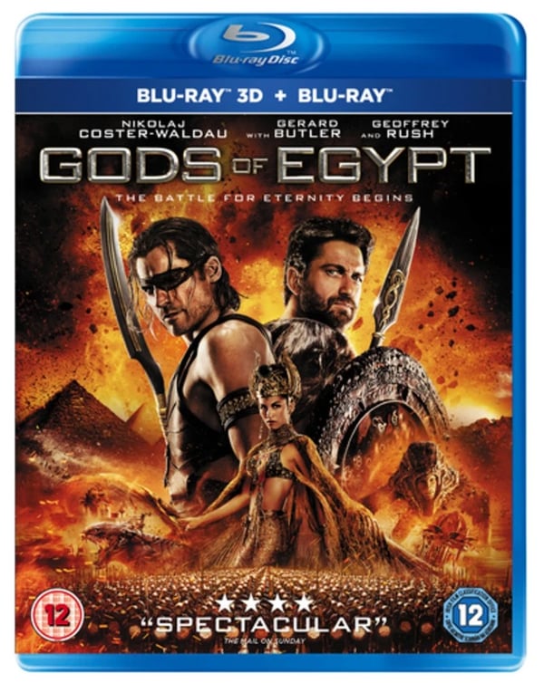 Gods of Egypt (Bluray) Brand New