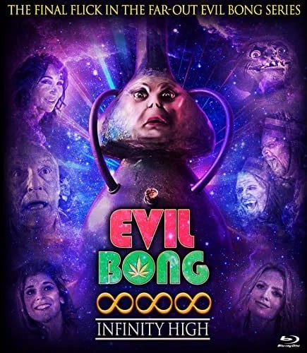 FEATURE FILM EVIL BONG 888 INFINITY HIGH BLU U72z Brand New