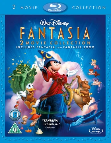 Fantasia/Fantasia 2000 DVD (2010) Samuel Armstrong, Jackson (DIR) cert U 2 Brand New