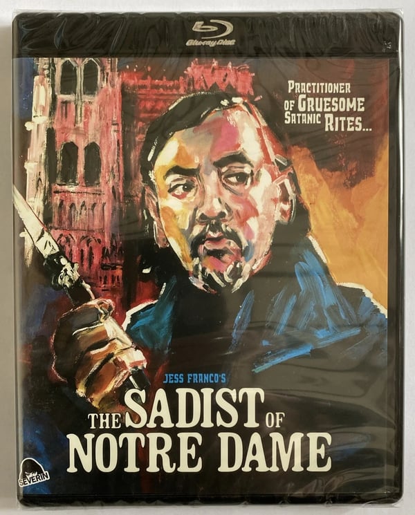 The Sadist of Notre Dame Jess Franco Uncut Severin Blu Ray Region Free Brand New